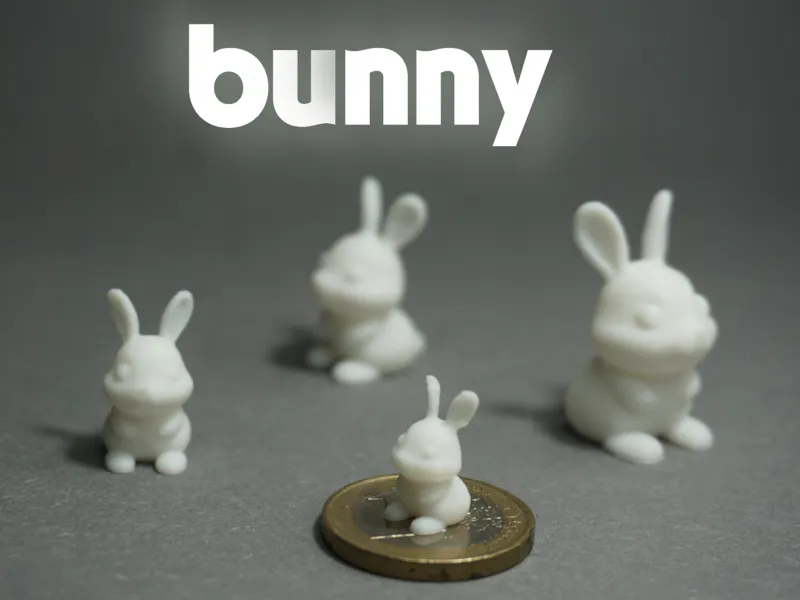 rabbit / bunny (fast, no support, different sizes)