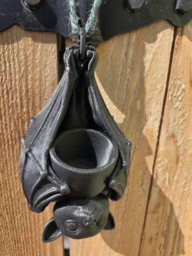 Maceta decorativa: Cute Hanging Bat Planter (Large size) — vista de referencia 4