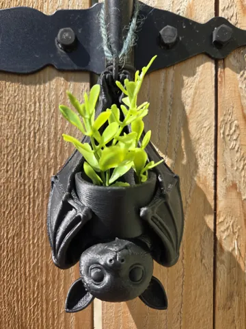 Maceta decorativa: Cute Hanging Bat Planter (Large size) — vista de referencia 2