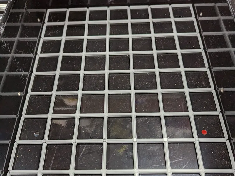 Gridfinity base SnapClip System - 7x7 and 3x7 base