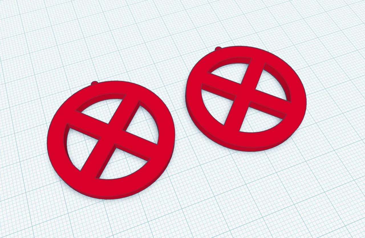 X-men Earrings view 3