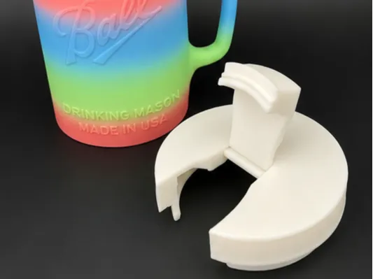 Flip lid for Ball Drinking mason can Holder
