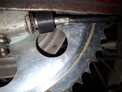 Cable housing ring for Jawa motorcycle brake