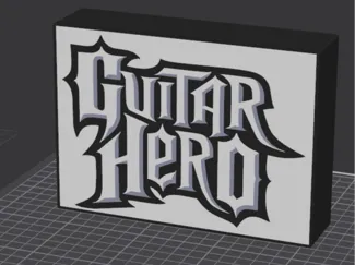 Guitar Hero Logo Lightbox