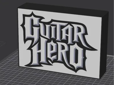 Guitar Hero Logo Lightbox
