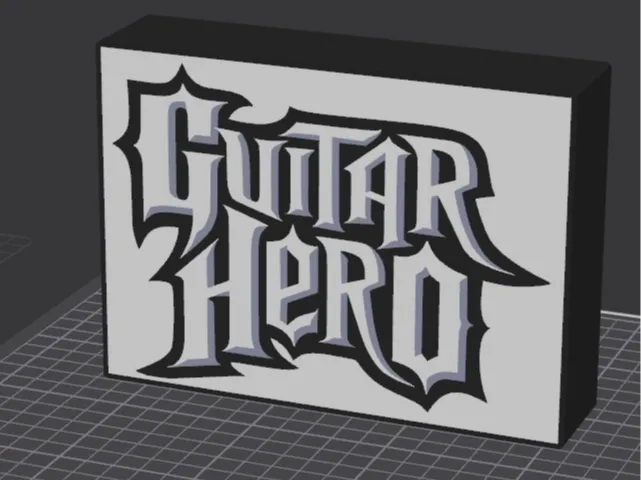 Guitar Hero Logo Lightbox