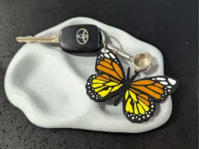 Butterfly Keychain