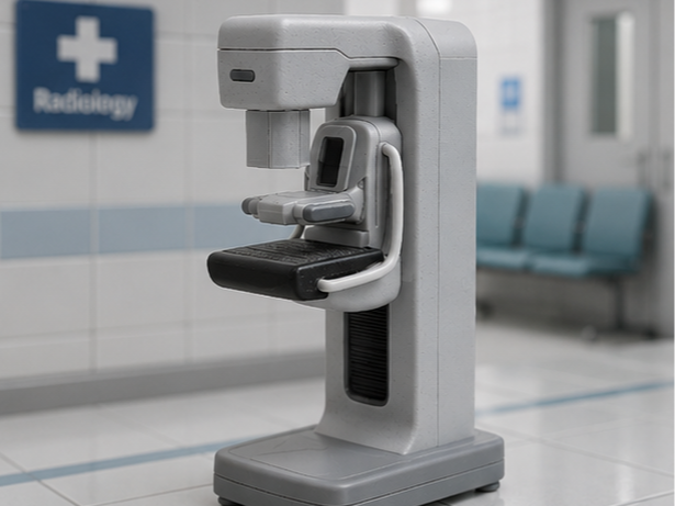 Mini Medical Mammograph | Hospital Figurine