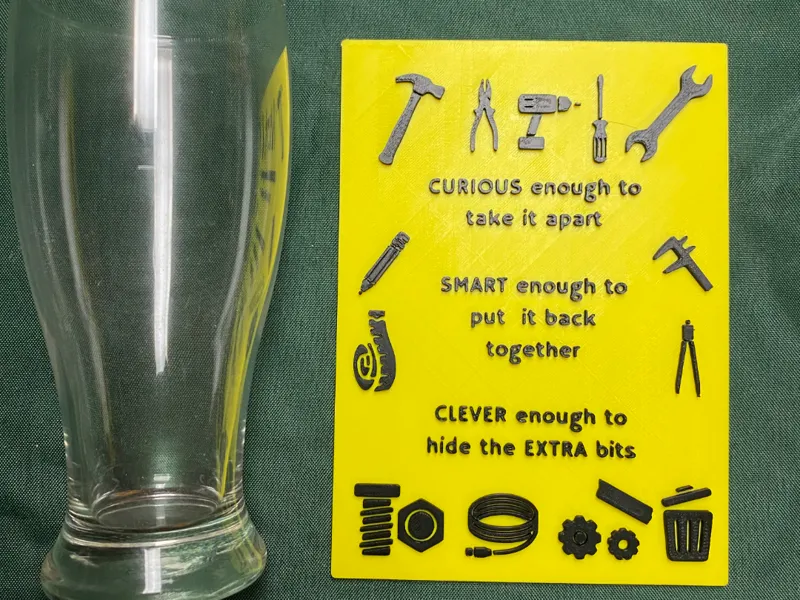 Fun Maker/Engineering Mantra Sign