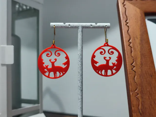Aretes Círculo del Reno Mágico