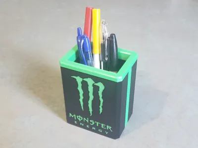Monster Energy Pen Holder
