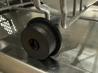 Heavy-Duty Beko Dishwasher Basket Wheel and clip