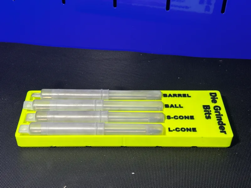 Gridfinity Die Grinder Bit Tray