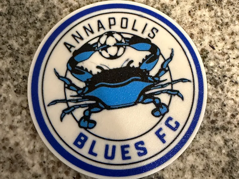 Annapolis Blues Soccer Coaster
