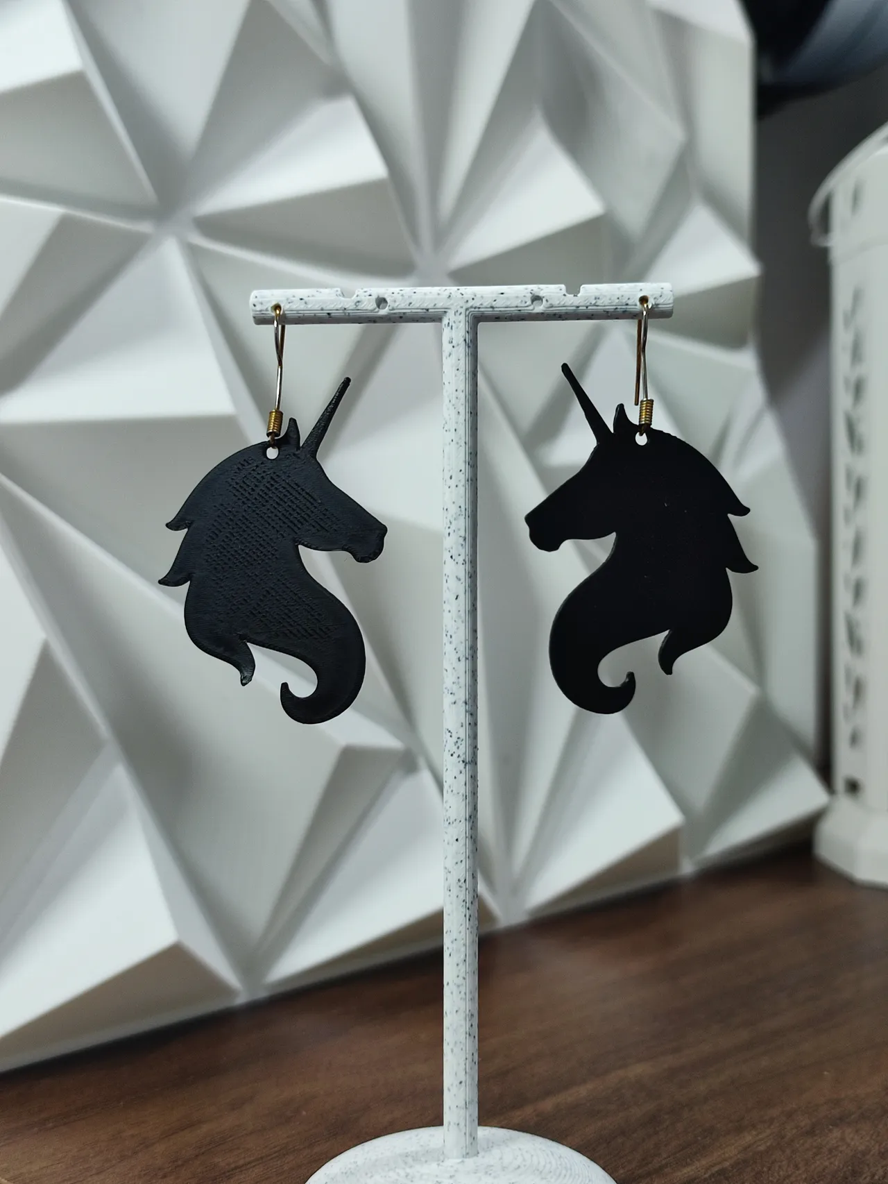 Aretes Unicornio Noir view 2