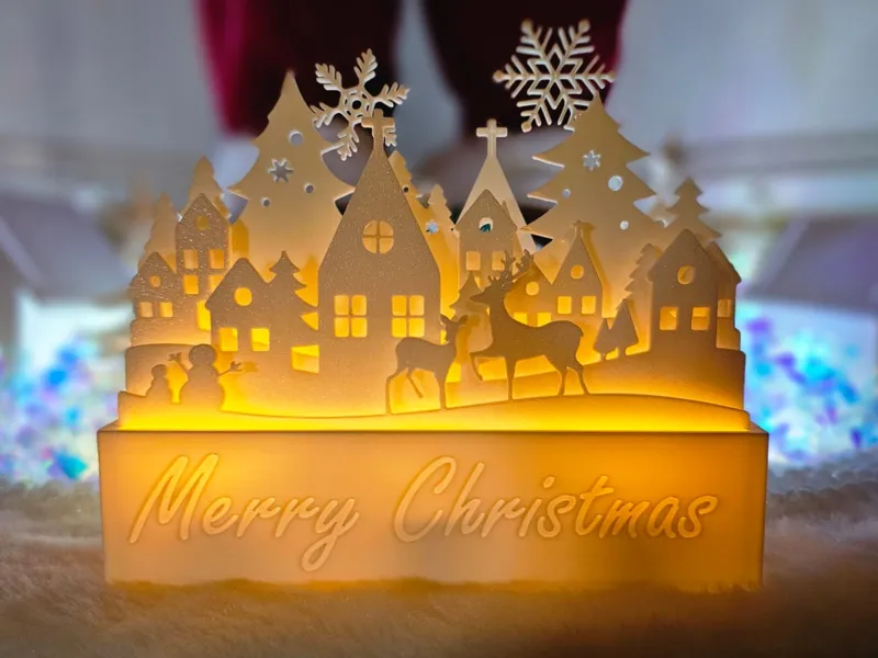 Christmas Wonderland Diorama 