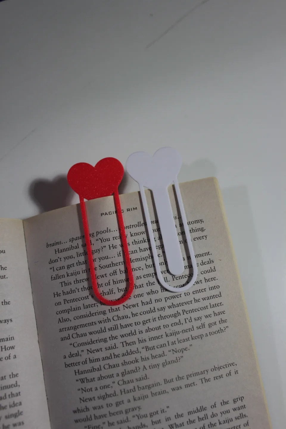 Heart Bookmark view 2
