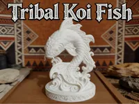 Ornamental Koi Fish Statue