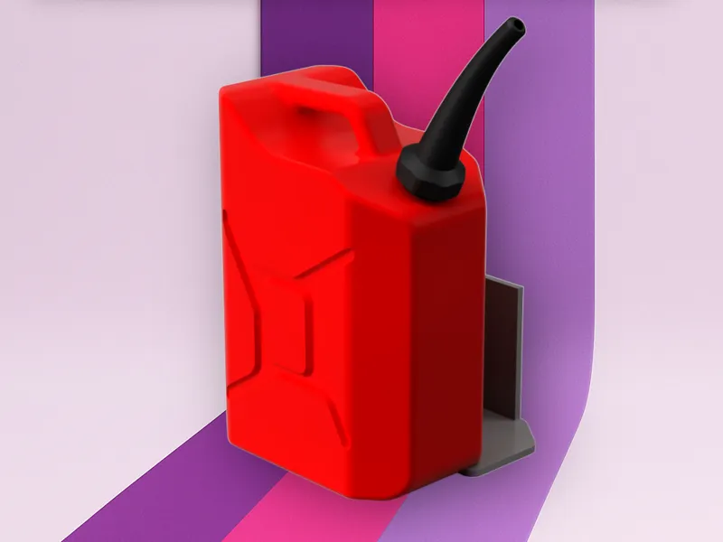 Jerrycan business card holder