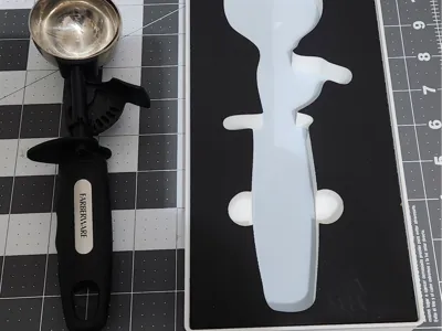 Ice cream Scoop Gridfinity 