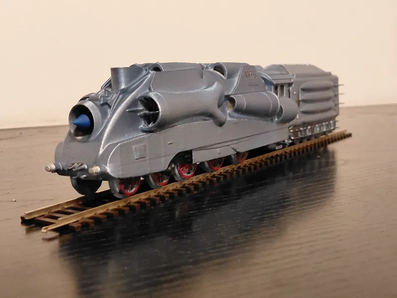 Lightstorm Mallard A4 Sci-Fi Locomotive 