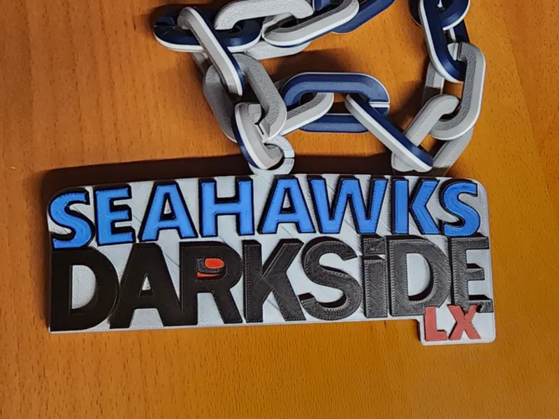 Seattle Seahawks Darkside Rally Chain