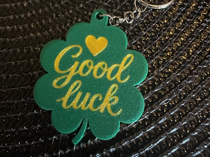 Portachiavi Quadrifoglio – “Good Luck” 