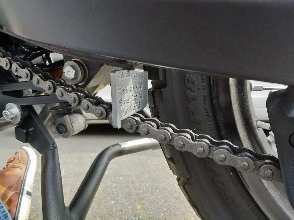 Yamaha Tenere 700 / World Raid Chain Tension Gauge by Chris1974