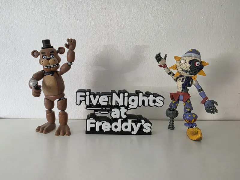 FNAF - Five Nights at Freddy's Logo/Sign