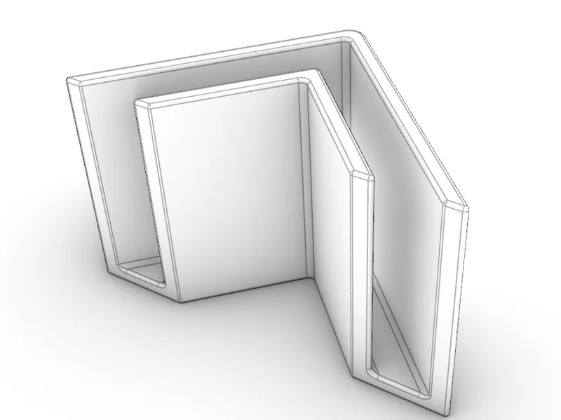 Cardboard Box Flap Clip