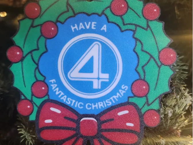 Fantastic 4 Christmas Ornament