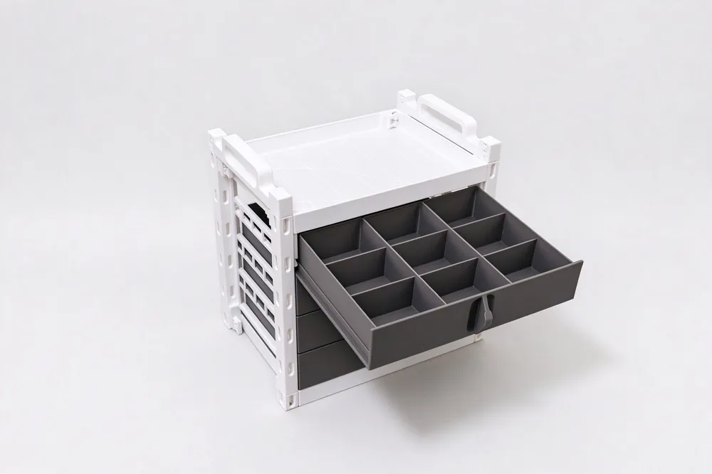 Système de rangement à encastrement | Ensemble de tiroirs de bureau ...