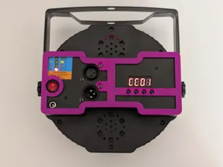 Battery LED PAR Light Back Cover Switch and Button