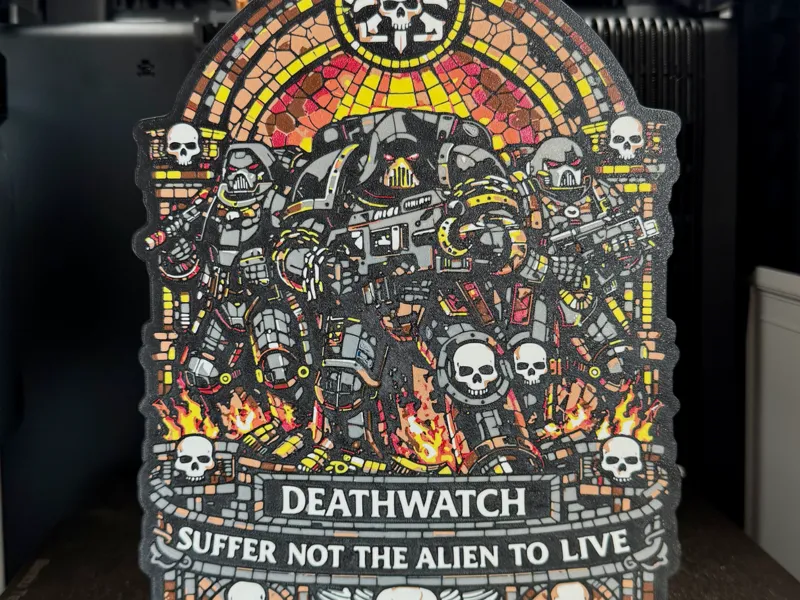 Deathwatch 40k Lightbox; Space Marine
