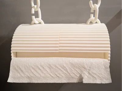 Enclosed Paper Towel Holder