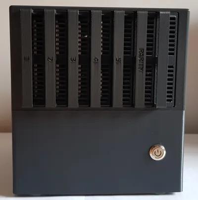 Nas 7 bay 2.5" case for mini pcs