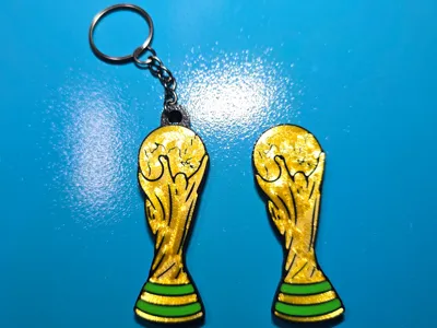 FIFA World Cup Keychain & Magnet Cup