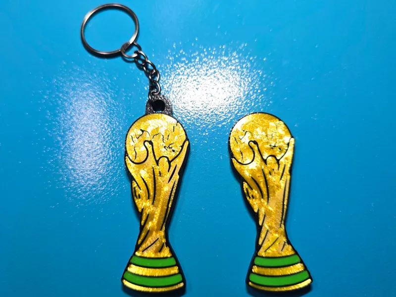 FIFA World Cup Keychain & Magnet Cup