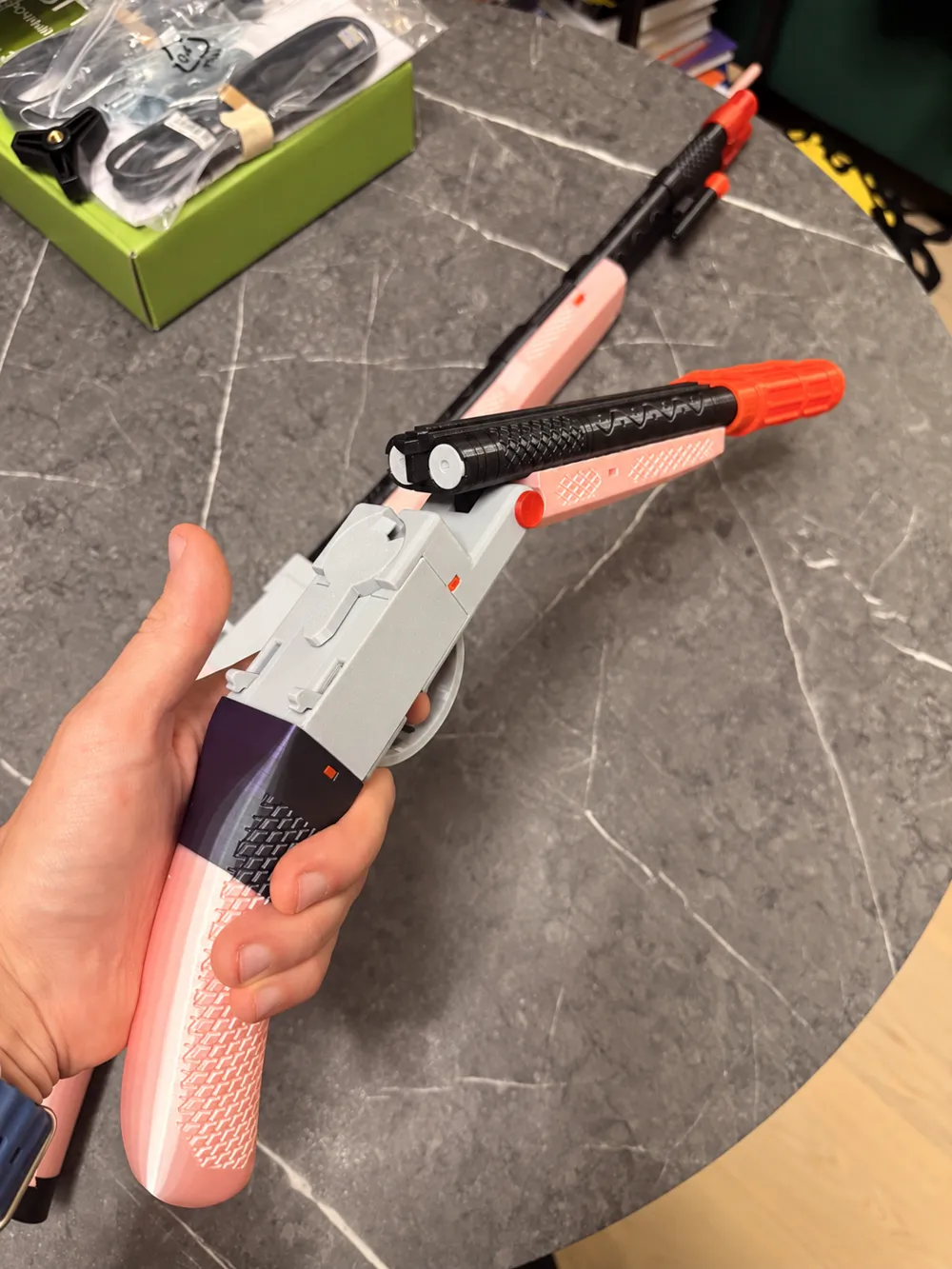 Break-Action Toy Shotgun Kit – Long Gun & Sawn-Off - Free 3D Print ...