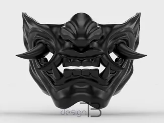 Demon Mask - half face