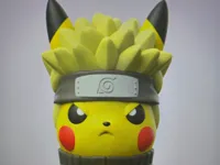 Figurine crossover Pikachu x Naruto — photo 2
