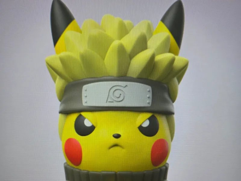pikachu x naruto