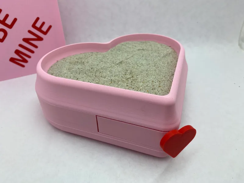 Valentines Day Heart Zen Garden