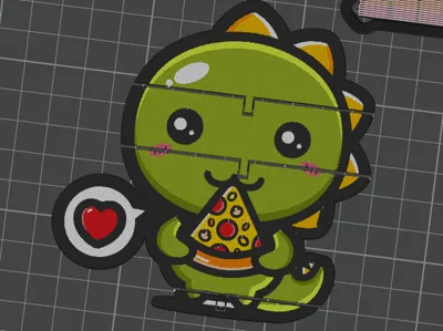 Flexi Pizza Dino