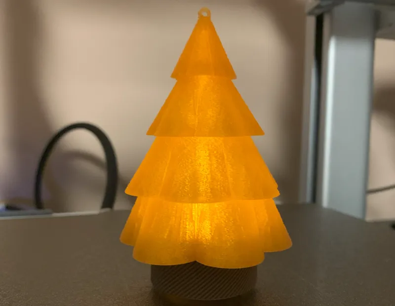 Christmass Tree Light (with tealight candle)