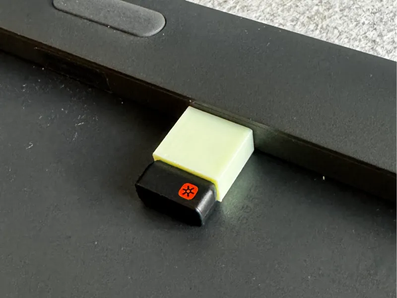 Logi mx keys dongle dock