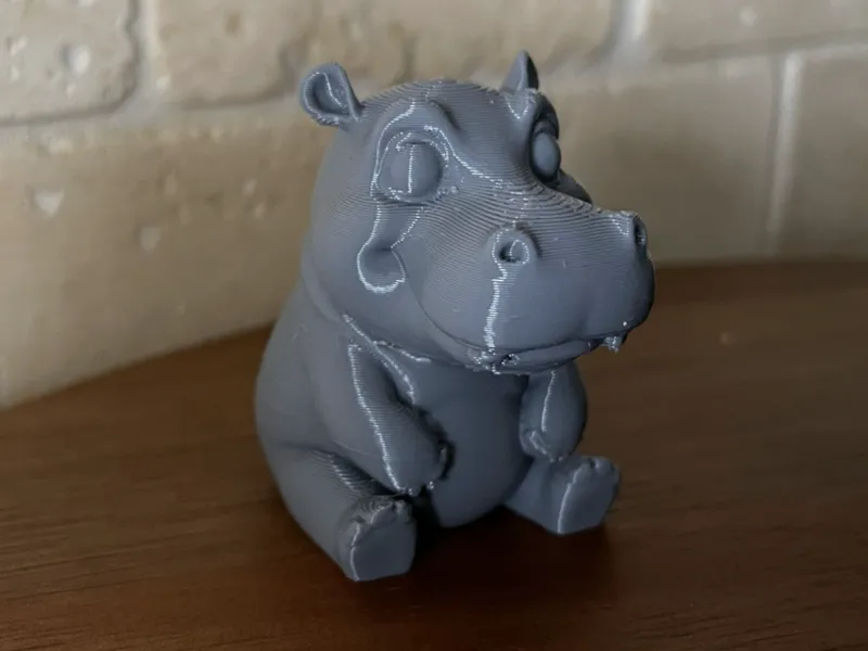 Small Hippopotamus Figurine