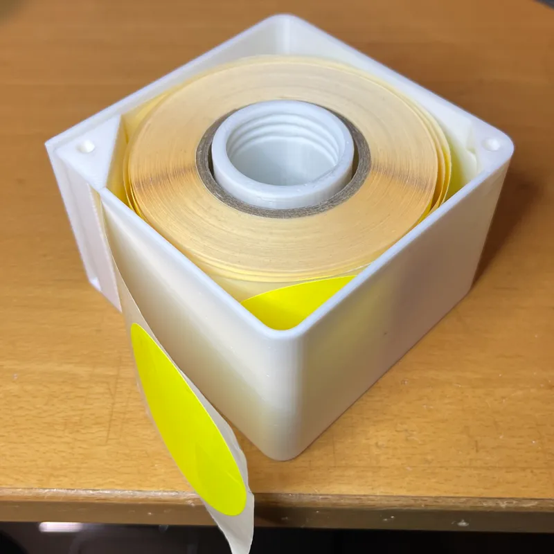 Label Dispenser for Round Stickers