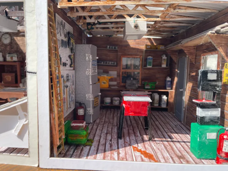 Miniature Wood Shop, Workshop Equipment