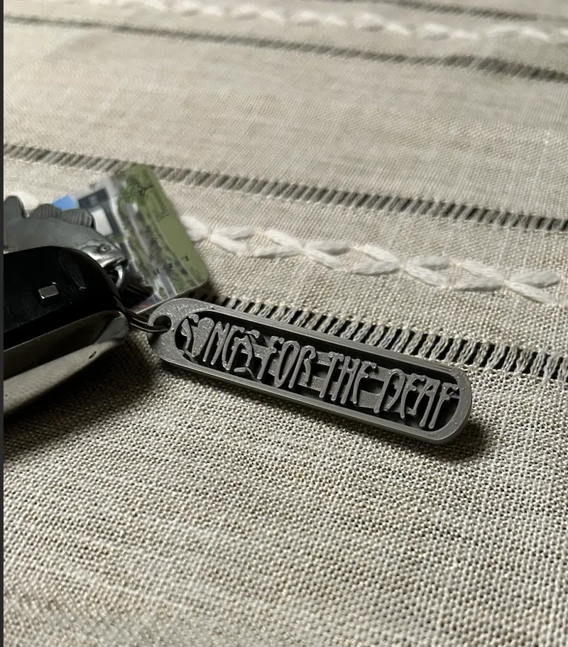 Songs For The Deaf Keychain - Queens of the Stone Age